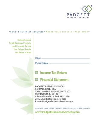 Tax Return/Income Statement Folders - Custom Imprint